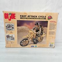 BA26 【新品未開封】Hasbro ハスブロ GI JOE GIジョー 1/バイク フィギュア FAST ATTACK CYCLE ミリタリー 軍物 オートバイ 中古 現状品_画像3