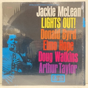 ●00即決 LP JACKIE MCLEAN lights out US シュリンク STEREO Vangelder刻印 CS付き ジャッキー・マクリーン 