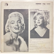 ●即決VOCAL LP Marilyn Monroe / Marilyn sxg5000 31908 米オリジナル、MR刻印1/1 マリリン・モンロー_画像4