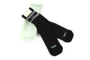 OFF-WHITE c/o VIRGIL ABLOH - REVERSED SPORT SOCKS ソックス 靴下 O/S ブラック/ブルー 黒/青 オフホワイト