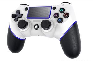 PS4 コントローラー ワイヤレス 600mAh大容量 充電ケーブル付き
