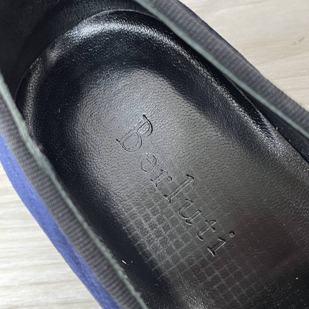 スストア berluti ベルルッティ ベルベットカリグラフィーシューズ