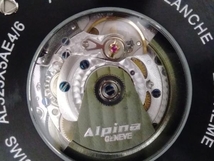 【箱有】 ALPINA アルピナ AVALANCHE EXTREME アバランチ・エクストリーム AL525X5AE4／6 自動巻き 時計 ブラック ラバーベルト_画像7