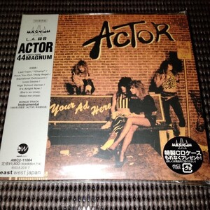 ACTOR 紙ジャケ/44マグナム