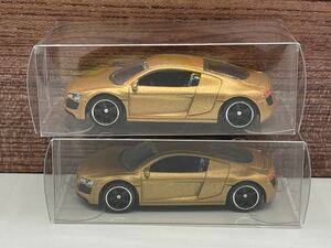 即決有★マッチボックス MATCHBOX アウディ AUDI R8 金 パック バラ 2台セット★ミニカー ルース