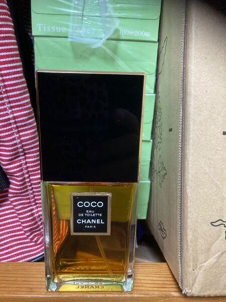 近未使用。プッシュテスト済。残98。シャネル。ココシャネルオードトワレ100。Chanel EDT100 COCO Chanel。