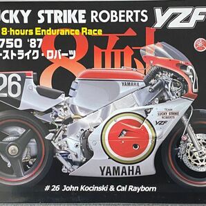 ヤマハ YZF750 87チーム ラッキーストライク・ロバーツ （1/12スケール BIKE No.6 141367）