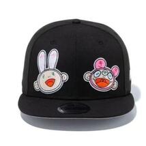 【完売品】M/Lサイズ 正規品 村上隆 カイカイ キキ ニューエラ new era TAKASHI MURAKAMI 9FIFTY /お花 帽子 キャップドラえもん c_画像2