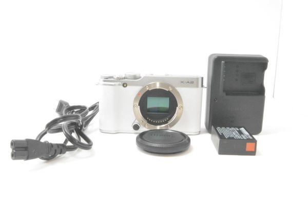 Fujifilm フジフィルム X-A2 ミラーレス一眼デジタルカメラ 白 bak