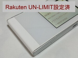 モバイルルーター W05 Rakuten UN-LIMIT設定済