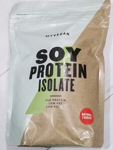 【値下げ不可】マイプロテイン 500g ナチュラルストロベリー味 ソイプロテイン