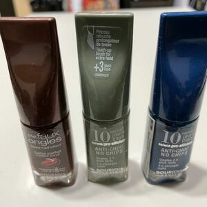 ブルジョワ テンデイズ #23 #18 #58 BOURJOIS マニキュア ネイルカラー　3点セット