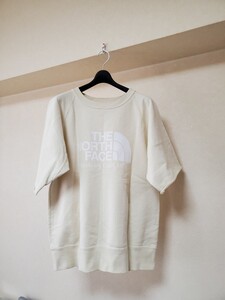 THE NORTH FACE ザノースフェイス ビッグロゴ ロゴTシャツトレーナー生地なので分厚め。重ね着オススメ。超美品