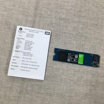 現状品　Western Digital 960GB WD SN350 NVMe 内蔵SSD ソリッドステートドライブ - Gen3 PCIe M.2 2280 最大2,400MB/s - WDS960G2G0C_画像2