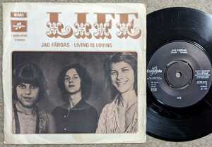 Life-Jag Fardas/Living Is Loving★スウェーデンOrig.7&#34;/