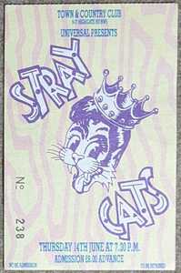 Stray Cats★ロンドン公演チケット