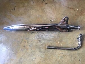 ホンダ マフラー 四角 C100 CA100 C102 C105 CD105 旧車 スーパカブ カブ muffler square cub supercub vela_parts