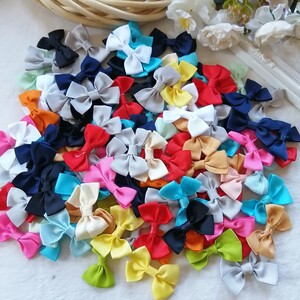 リボン 材料 手作り モチーフ パーツ ヘアゴム ハンドメイド 花モチーフ Y1
