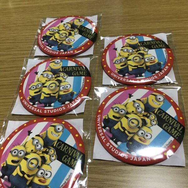 ユニバーサルスタジオジャパン 缶バッジ