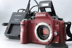 動作品 パナソニック Panasonic LUMIX DMC-GH1 ルミックス バッテリー 充電器付 ミラーレス一眼レフ デジタルカメラ 管Q4838