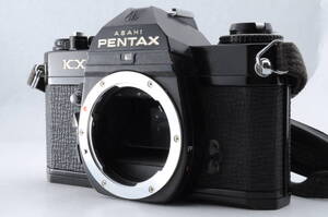 動作品 ペンタックス PENTAX KX ブラック ボディ 一眼レフ フィルムカメラ 管Q4908