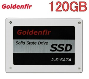 SSD Goldenfir 120GB▲SATA3 / 6.0Gbps 新品 2.5インチ 高速 NAND TLC 内蔵 デスクトップPC ノートパソコン