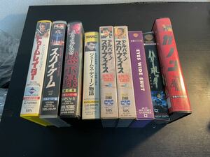 洋楽 ビデオテープ VHS 9本セット ハリーポッター トゥームレイダー 等