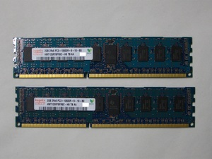 ▽HYNIX HMT125R7BFR8C-H9 PC3-10600R DDR3-1333 4GB(2GB*2) ECC REG 中古 500202-061 2