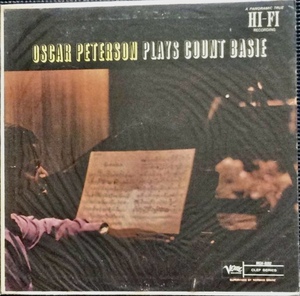 【レコード】・米・Verve・輸入オリジナル盤・MGV－8092・OSCAR PETERSON PLAYS COUNT BASIE