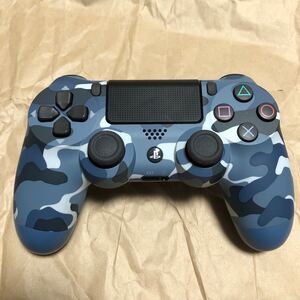 PS4 ワイヤレスコントローラー ブルーカモフラージュ DUALSHOCK4