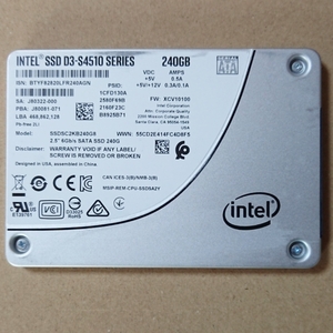 【2個セット】Intel SSD D3-S4510 SERIES 240GB