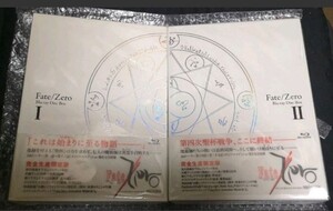 美品Fate/Zero Blu-ray Disc Box I/Ⅱ初回完全生産限定版 ブルーレイセット