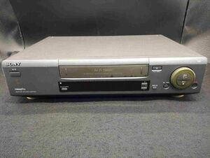 ビデオカセットレコーダー　ソニー　SLV-FX1　SONY　VHS　昭和レトロ (22_90118_2)