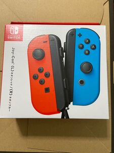 新品未開封【任天堂純正品】Joy-Con (L) ネオンレッド/ (R) ネオンブルー