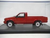 ■ インターアライド Hi-Story 1/43 NISSAN DATSUN 日産ダットサントラック (ロングボデーAD 1985) 赤 ダイキャストミニカー_画像1