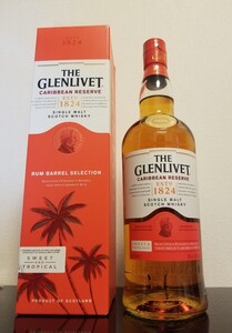 【限定】ザ・グレンリベット カリビアンリザーヴ 箱付き 限定品