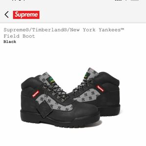 Supreme × Timberland Field Boot Black サイズ7