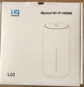 Wi-Fiルーター Speed Wi-Fi HOME Ｌ02 UQ WiMAX