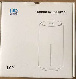Wi-Fiルーター Speed Wi-Fi HOME L02 UQ WiMAX