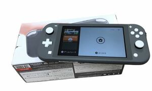 θ【ABランク/動作確認済み】任天堂 Nintendo Switch Lite グレー HDH-S-GAZAA 新型 箱/ケーブル/セーフティガイド ゲーム S63417025187
