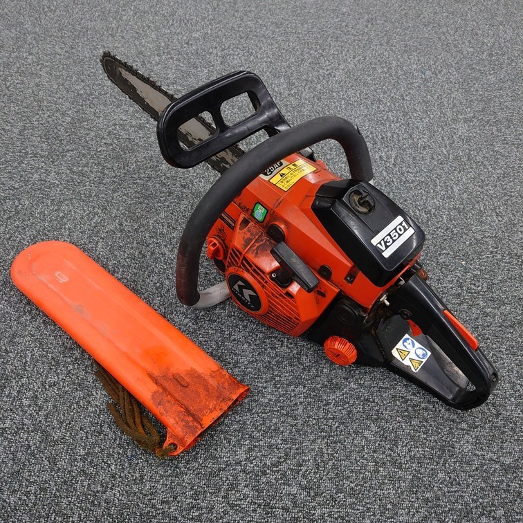 最終決算 ジャンク 共立チェンソーCSV3501 - 工具/メンテナンス