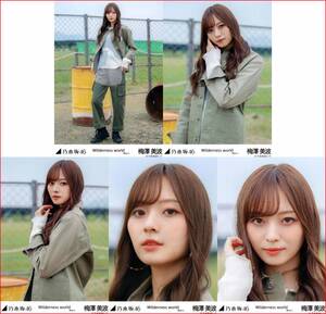乃木坂46 梅澤美波 Wilderness world MV 2021年3月個別生写真5枚セット 5種コンプ 5枚 5枚コンプ