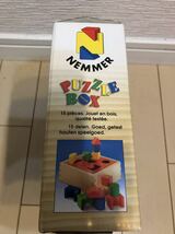 知育玩具 図形キューブつみき 木製 パズル　NEMMER パズルボックス_画像5