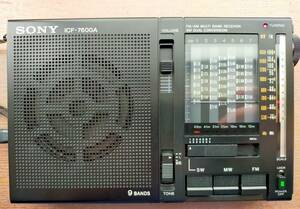  Sony SONY ICF-7600A короткие волны радио прекрасный товар товары долгосрочного хранения * утиль *