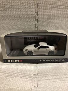 1/43 日産 NISSAN フェアレディZ ニスモ NISMO カラーサンプル ミニカー ディーラー特注品 ブリリアントホワイトパール