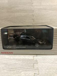 1/43 日産 スカイライン セダン SKYLINE 350GT V36 ディーラー特注　カラーサンプル ミニカー 非売品 ブラック