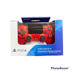 ps4ワイヤレスコントローラー (DUALSHOCK 4) マグマ・レッド