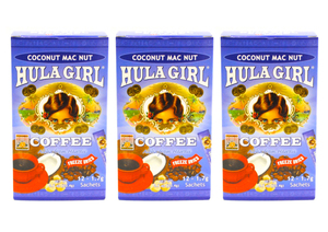 (送料無料)　フラガール インスタントコーヒー ココナッツ 3箱セット (アウトレット)