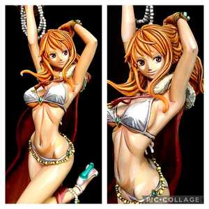 二次元 リペイント ナミ FLAG DIAMOND SHIP フィギュア 塗装済み 完成品 ワンピース バンプレスト