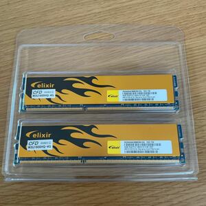 【メモリ】CFD Elixir PC3-12800 DDR3-1600 4GB ×2枚